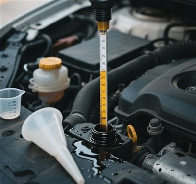 Testarea uleiului de motor